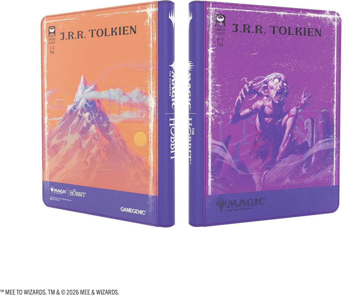 Gamegenic Magic: The Gathering | The Hobbit Reißverschluss-Album mit 18 Fächern – Bösewicht 2 / Land 2