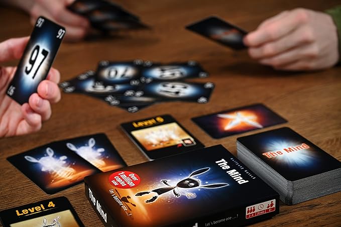 Asmodée NSV Age 8+ | The Mind UK version | Card Game | Ages 8+ | 2-4 Players | 20 Minutes Playing Time