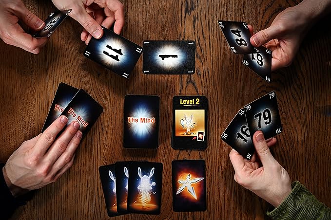 Asmodée NSV Age 8+ | The Mind UK version | Card Game | Ages 8+ | 2-4 Players | 20 Minutes Playing Time