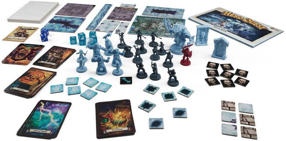 Avalon Hill HeroQuest The Frozen Horror Quest Pack for Ages 14 and Up, Requires Hero Quest Game System