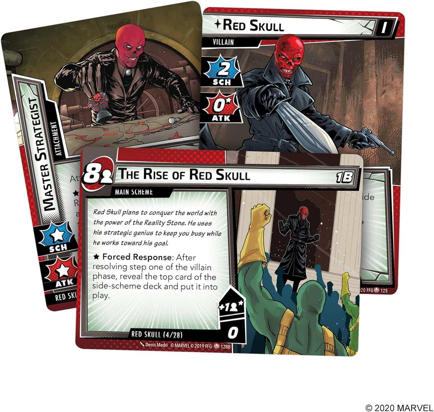 Fantasy Flight Games - Marvel Champions: Expansion: The Rise Of Red Skull - Card Game