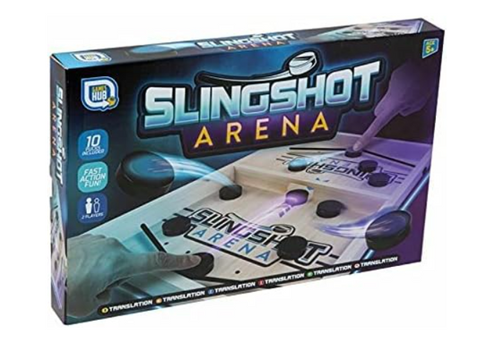 Games Hub- Slingshot Arena- Family Competitive Board Game