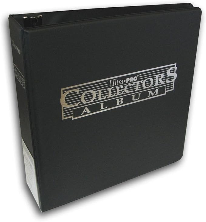 Ultra Pro Collectors Album for 9 Pocket Pages Black