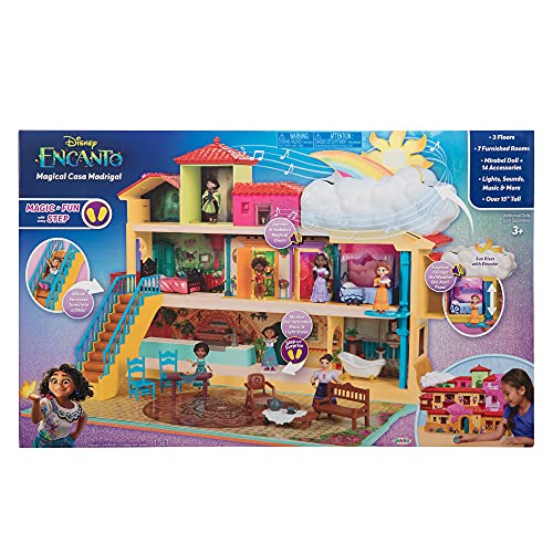 Disney Encanto House Magical Casa Madrigal, Playset with Lights & Sound