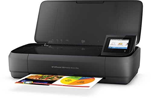 HP Printer Officejet 250 Wireless Inkjet Multifunction Colour & Scanner/Copier, Black