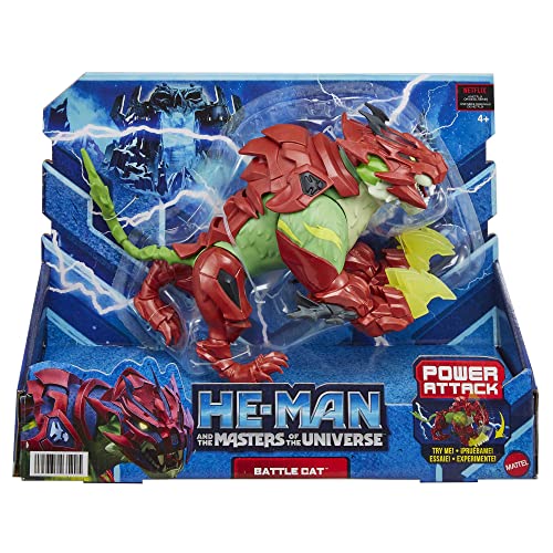 Masters of the Universe He-Man Action Figures Based on Animated Series for Storytelling Play, Articulated Battle Characters