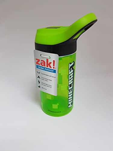 Minecraft Creeper Atlantic Water Bottle | Boys Girls | Adults | School Office Work | Multi | 450 ML