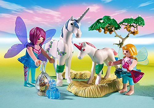 Playmobil 6055 Fairies, Unicorns and Toadstool playset