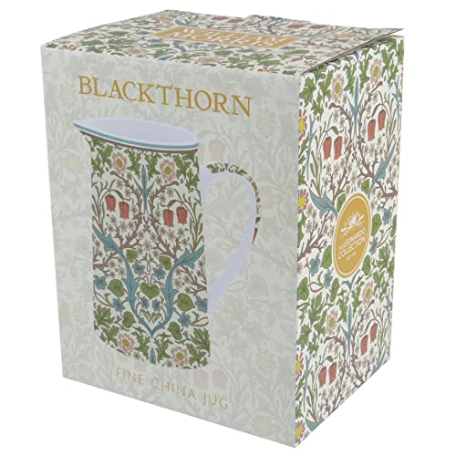 The Leonardo Collection William Morris Blackthorn Pattern Milk Cream Jug - Add a Touch of Elegance to Your Table Setting