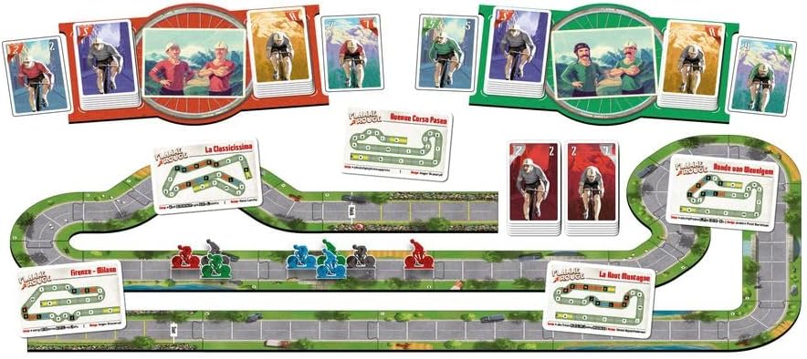 Lautapelit | Flamme Rouge | Board Game | Ages 8+ | 2-4 Players | 30-45 Minute Playing Time