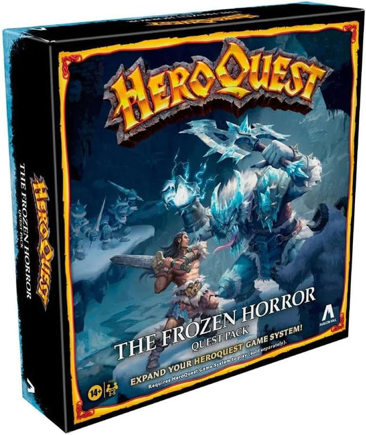 Avalon Hill HeroQuest The Frozen Horror Quest Pack for Ages 14 and Up, Requires Hero Quest Game System