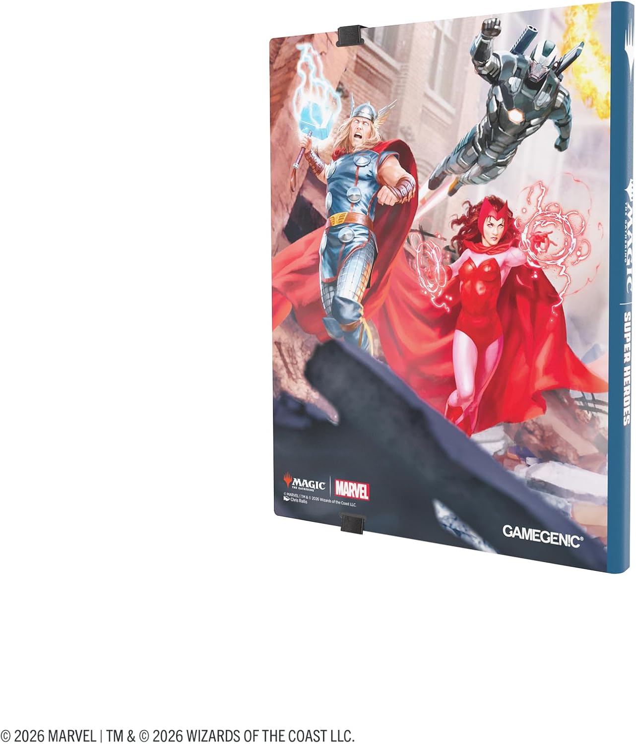 Gamegenic | Magic: The Gathering | Marvel Super Heroes Casual Album 18-Pocket - Marvel Super Heroes | Trading Card Game Accessory | Ages 13+