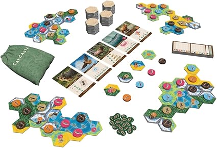 Alderac Entertainment Group, Cascadia, Board Game, Multicoloured, Ages 10+, 1-4 Players, 45+ Minutes Playing Time