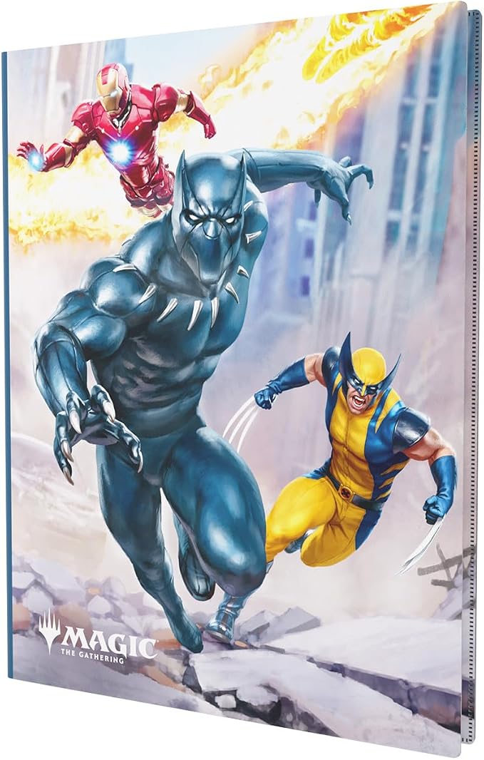 Gamegenic | Magic: The Gathering | Marvel Super Heroes Casual Album 18-Pocket - Marvel Super Heroes | Trading Card Game Accessory | Ages 13+