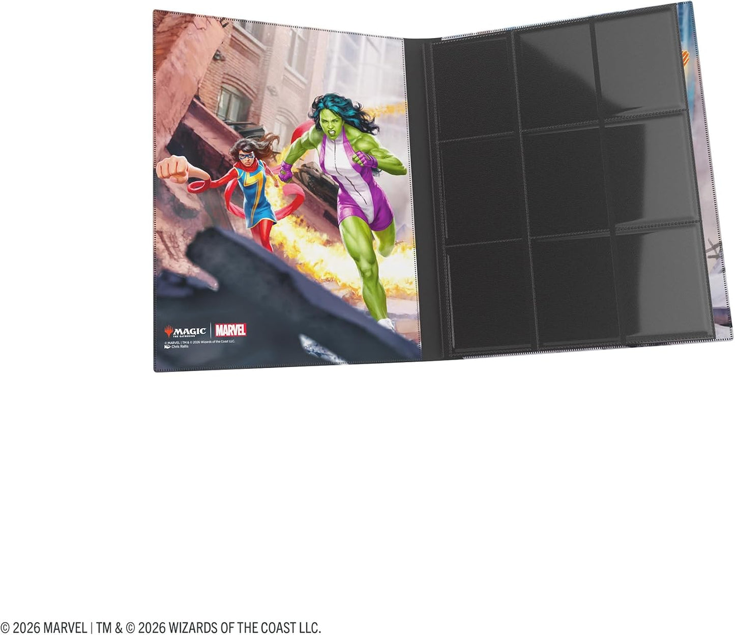 Gamegenic | Magic: The Gathering | Marvel Super Heroes Casual Album 18-Pocket - Marvel Super Heroes | Trading Card Game Accessory | Ages 13+