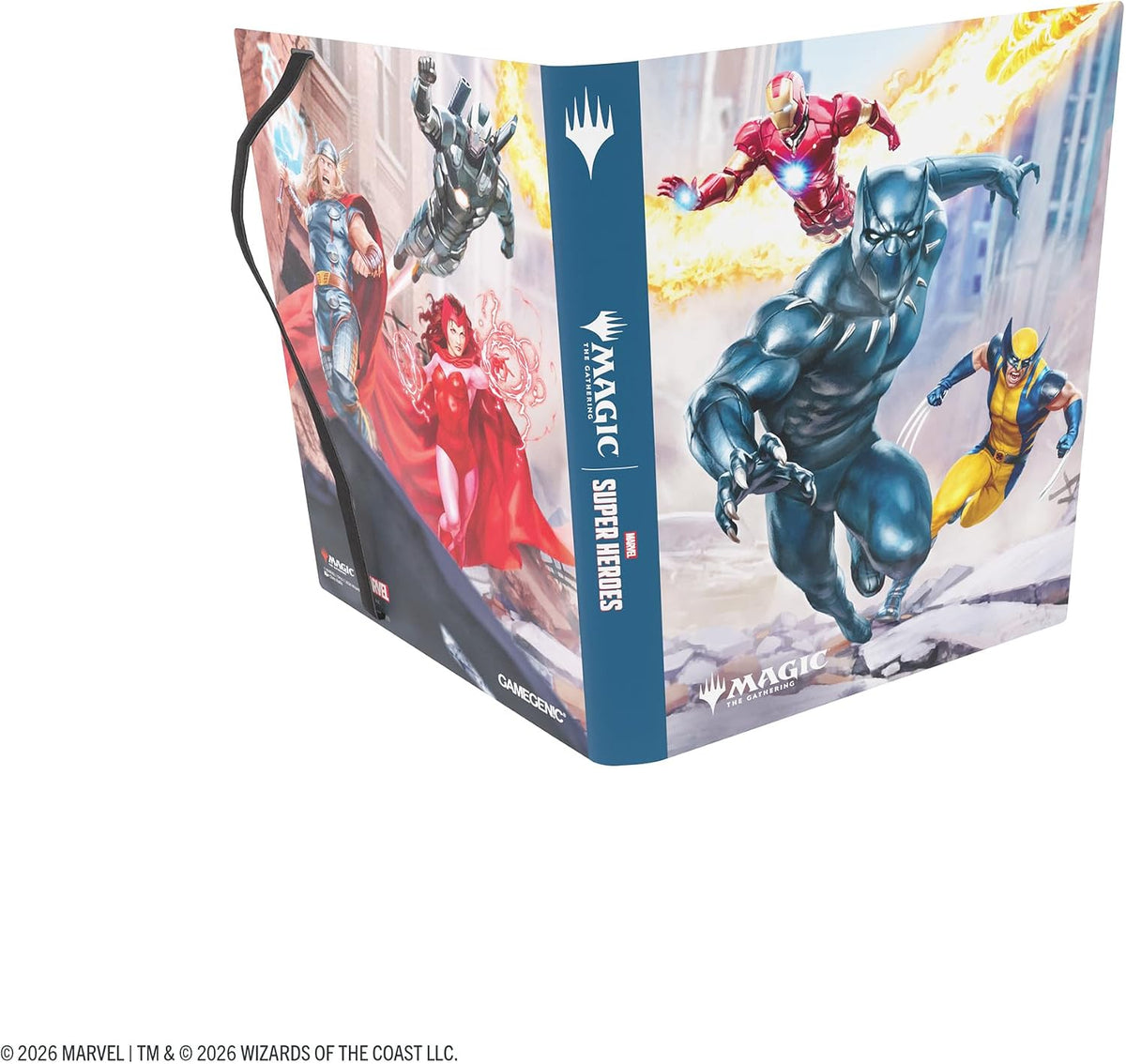 Gamegenic | Magic: The Gathering | Marvel Super Heroes Casual Album 18-Pocket - Marvel Super Heroes | Trading Card Game Accessory | Ages 13+