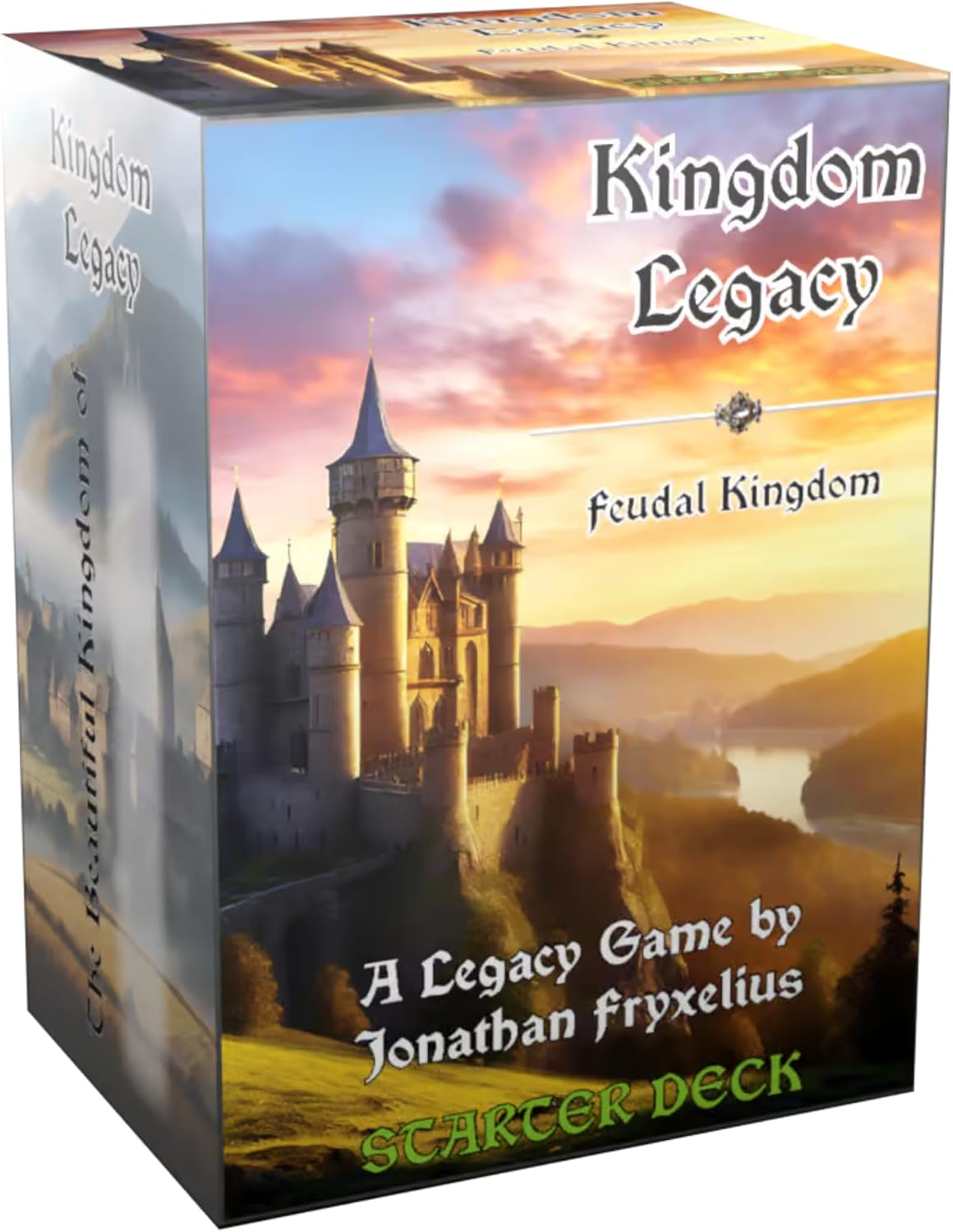 FryxGames Kingdom Legacy Feudal Kingdom Card Game/Boardgame (FN)
