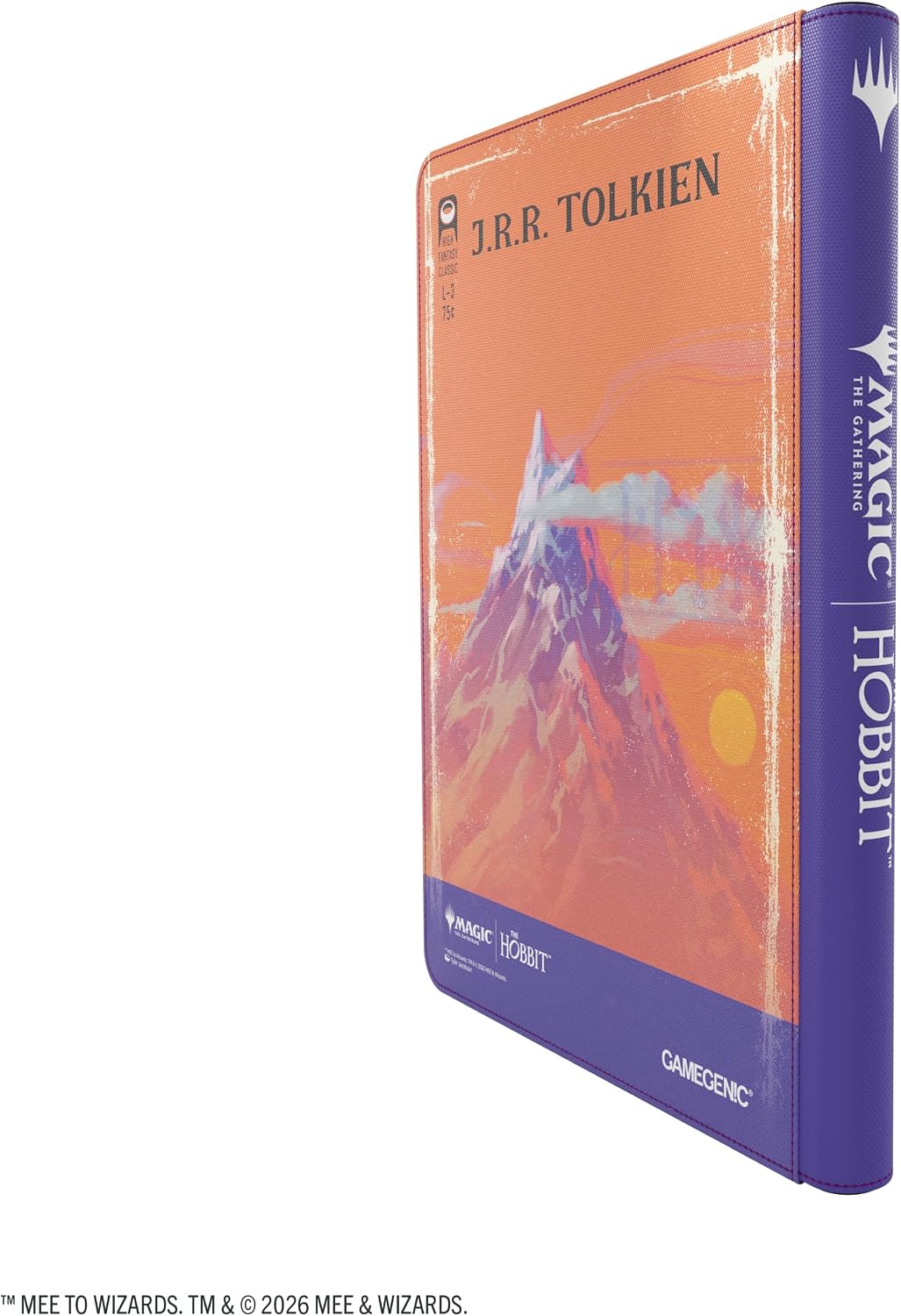 Gamegenic Magic: The Gathering | The Hobbit Reißverschluss-Album mit 18 Fächern – Bösewicht 2 / Land 2