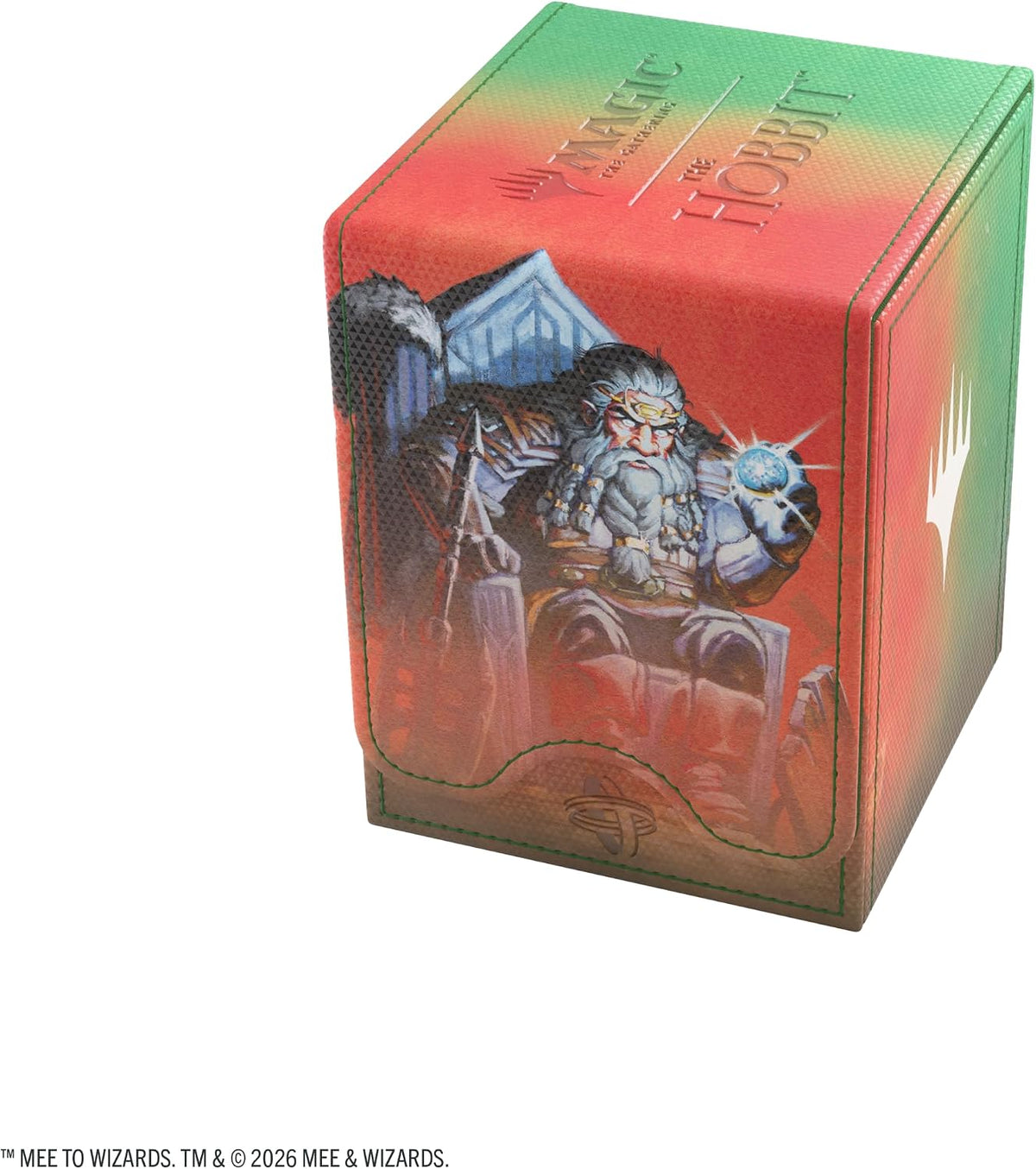 Gamegenic Magic: The Gathering The Hobbit Squire 80+ XL - Thranduil Magic The Gathering Officially Licenced Trading Card deck box accessory. Featuring Thranduil the Elvenking/The Mountain-King