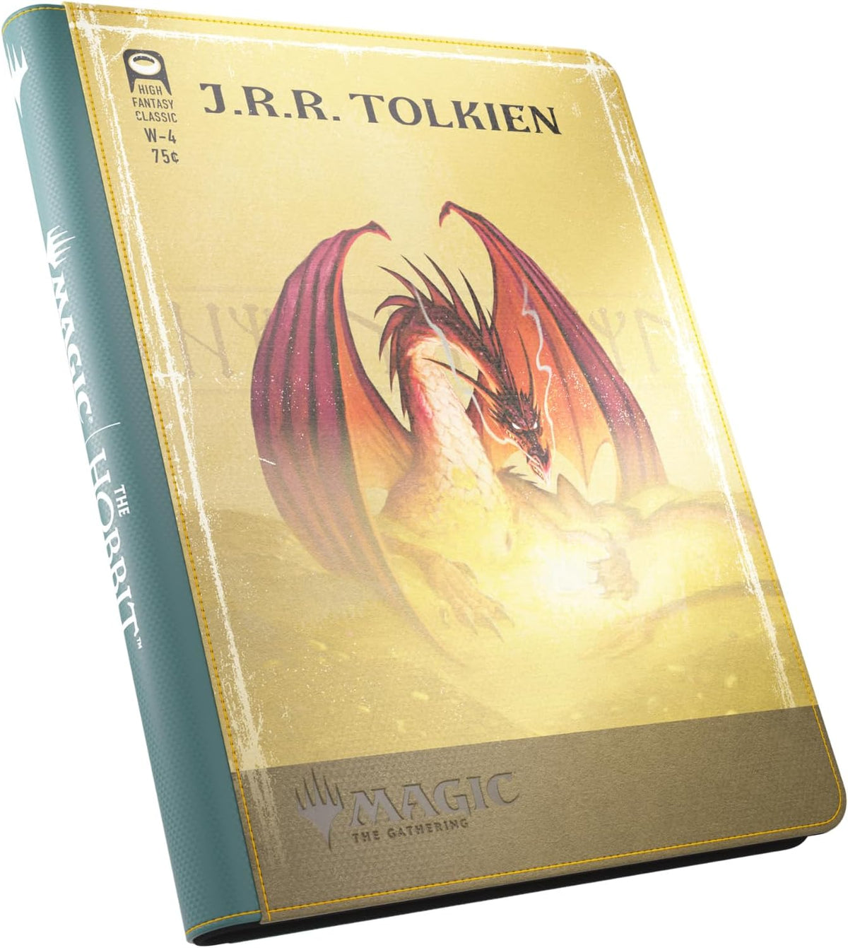 Gamegenic Magic: The Gathering | Der Hobbit Zip-Up-Album mit 18 Fächern – Schurke 1 Altes Design 3 Mensch 1