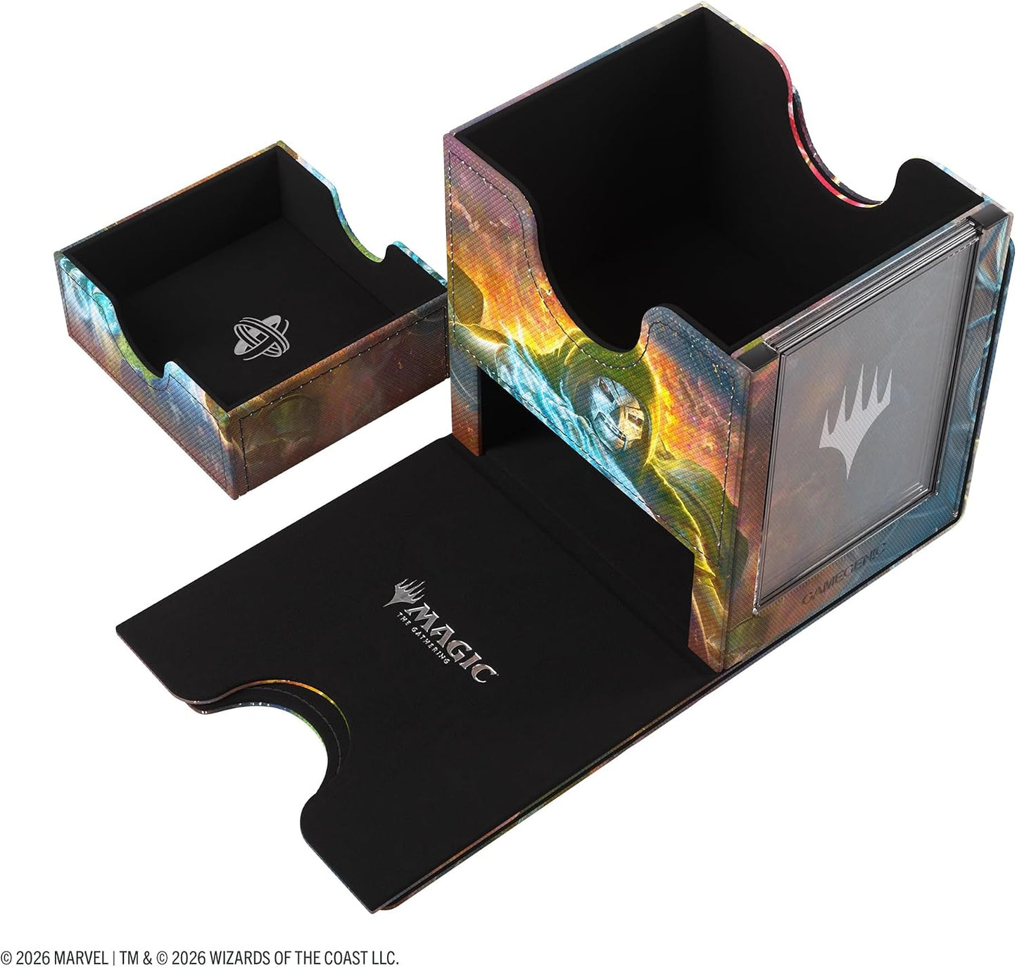 Gamegenic | Magic: The Gathering | Marvel Super Heroes Sidekick PRO 100+ XL - Doom Reigns Supreme | Trading Card Game Accessory | Ages 13+