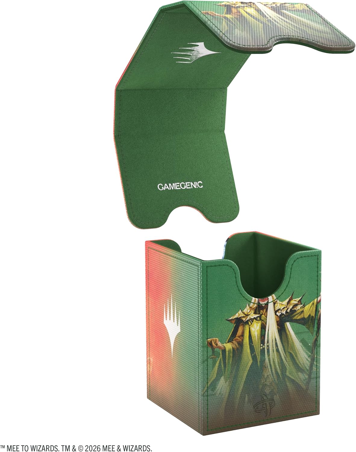 Gamegenic Magic: The Gathering The Hobbit Squire 80+ XL - Thranduil Magic The Gathering Officially Licenced Trading Card deck box accessory. Featuring Thranduil the Elvenking/The Mountain-King