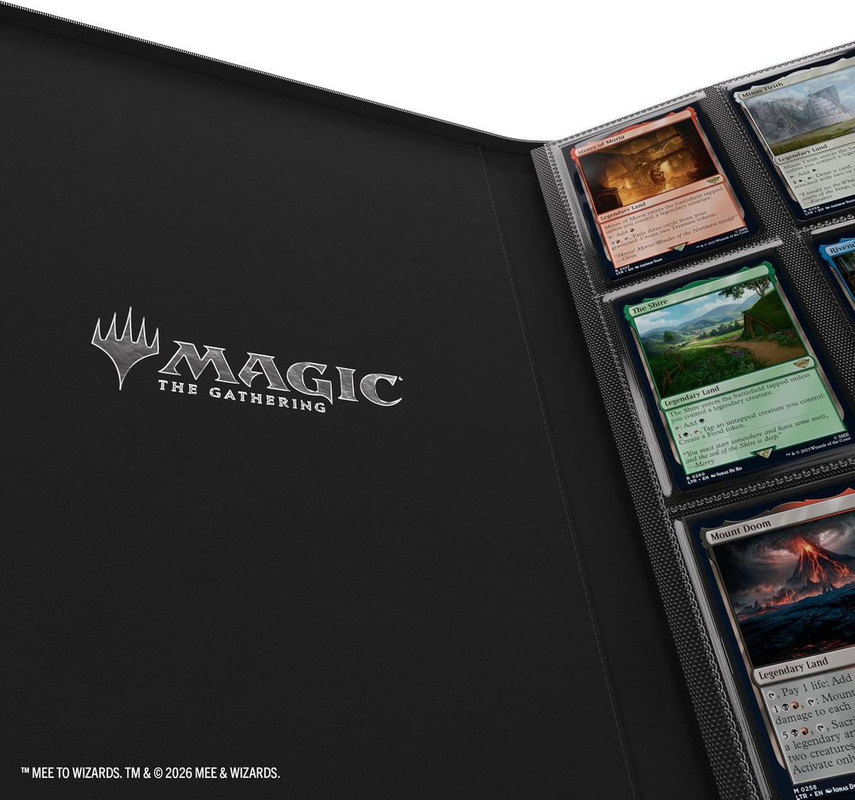 Gamegenic | MTG The Hobbit Zip-Up Album 18-Pocket | TCG Accessory