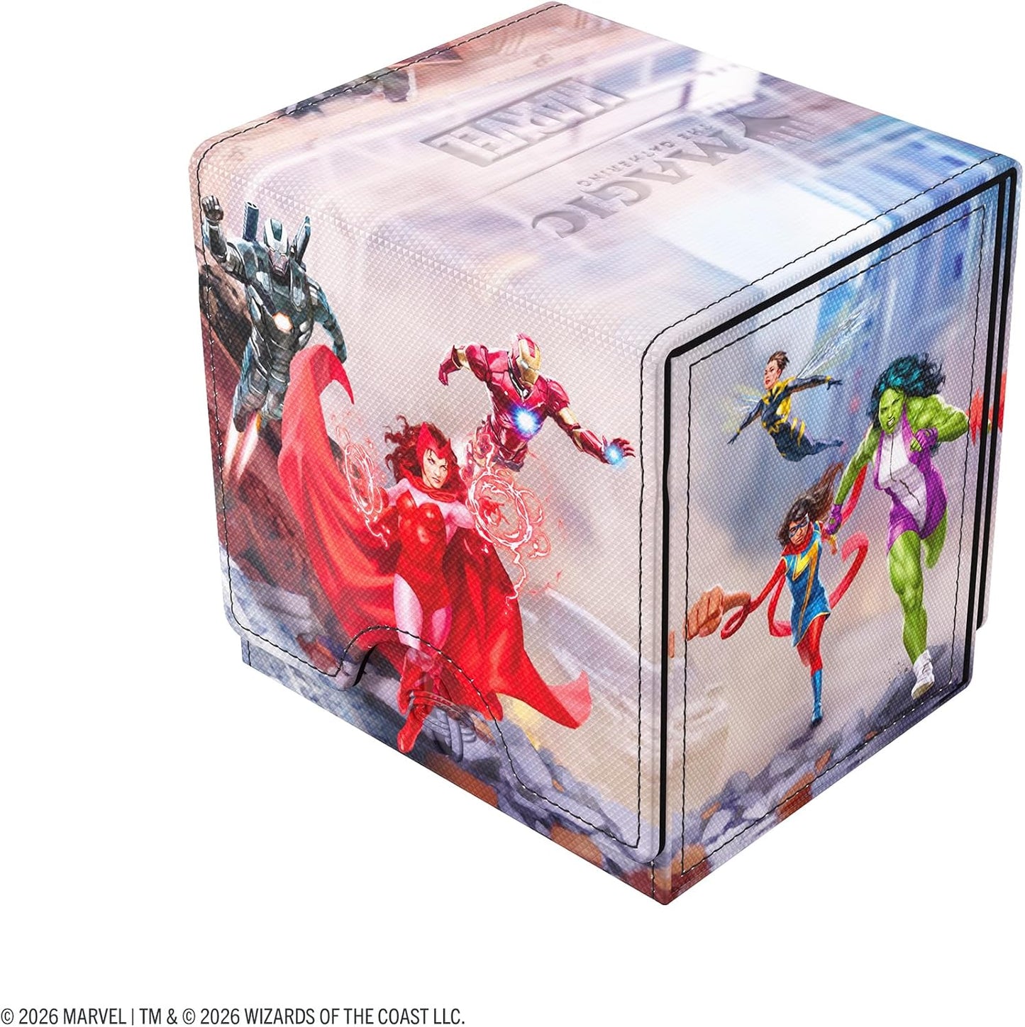 Gamegenic | Magic: The Gathering | Marvel Super Heroes Sidekick PRO 100+ XL - Marvel Super Heroes | Trading Card Game Accessory |Ages 13+