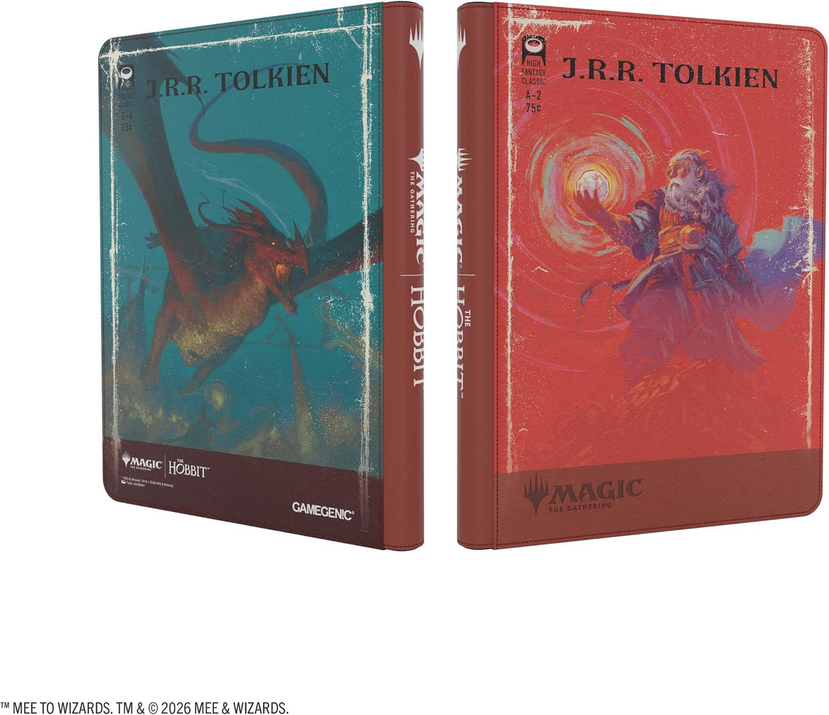 Gamegenic Magic: The Gathering | The Hobbit Reißverschluss-Album 18 Fächer – Zwerg 1 altes Design / Bösewicht 1 altes Design 2