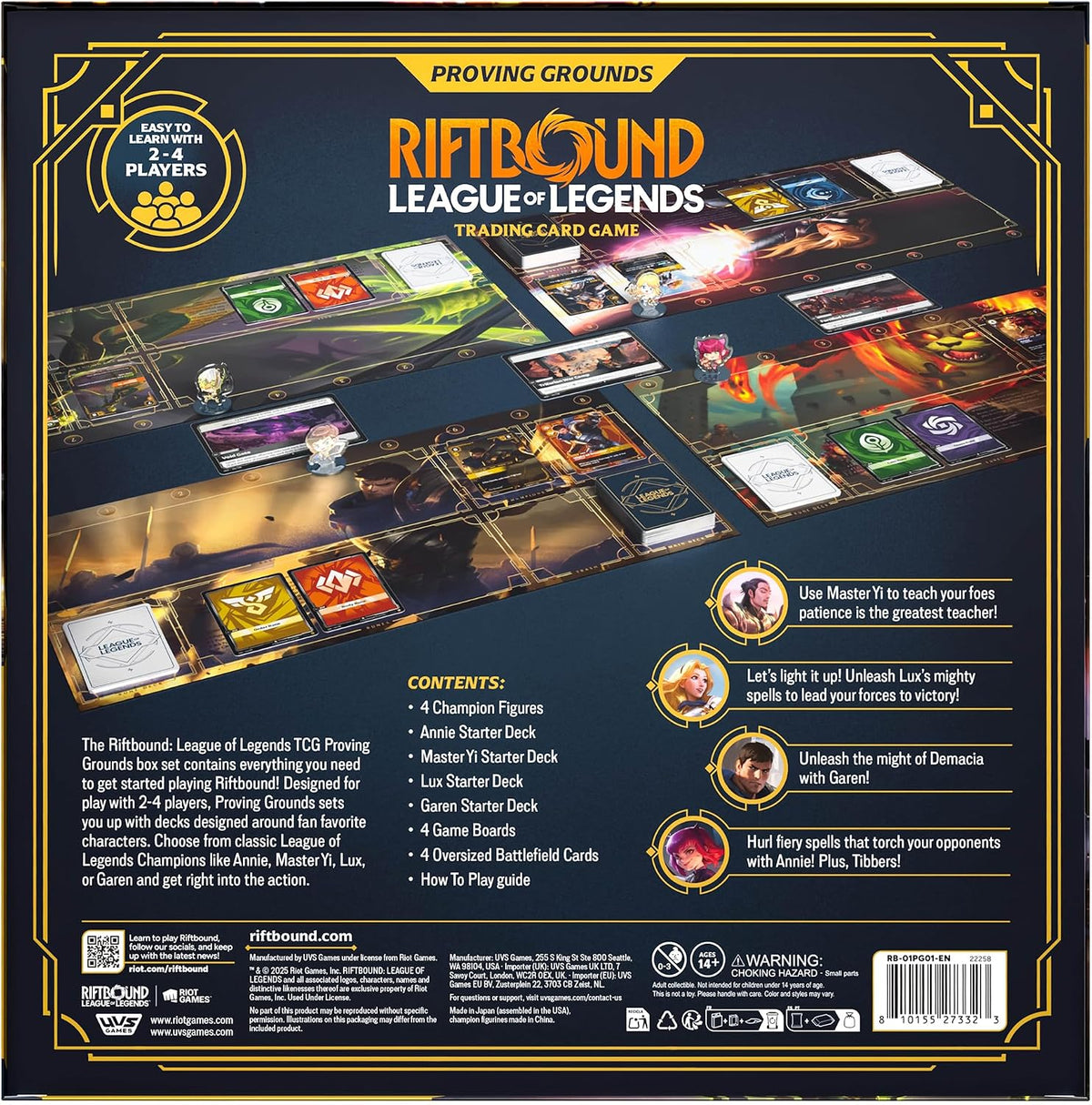 Riftbound: League of Legends TCG Proving Grounds Box Set
