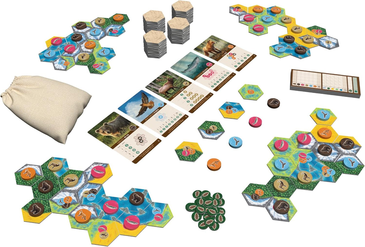 AEG | Cascadia | Family Board Game | Ages 10+| 1-4 Players | 45+ Minutes Playing Time