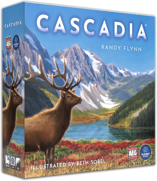 AEG | Cascadia | Family Board Game | Ages 10+| 1-4 Players | 45+ Minutes Playing Time