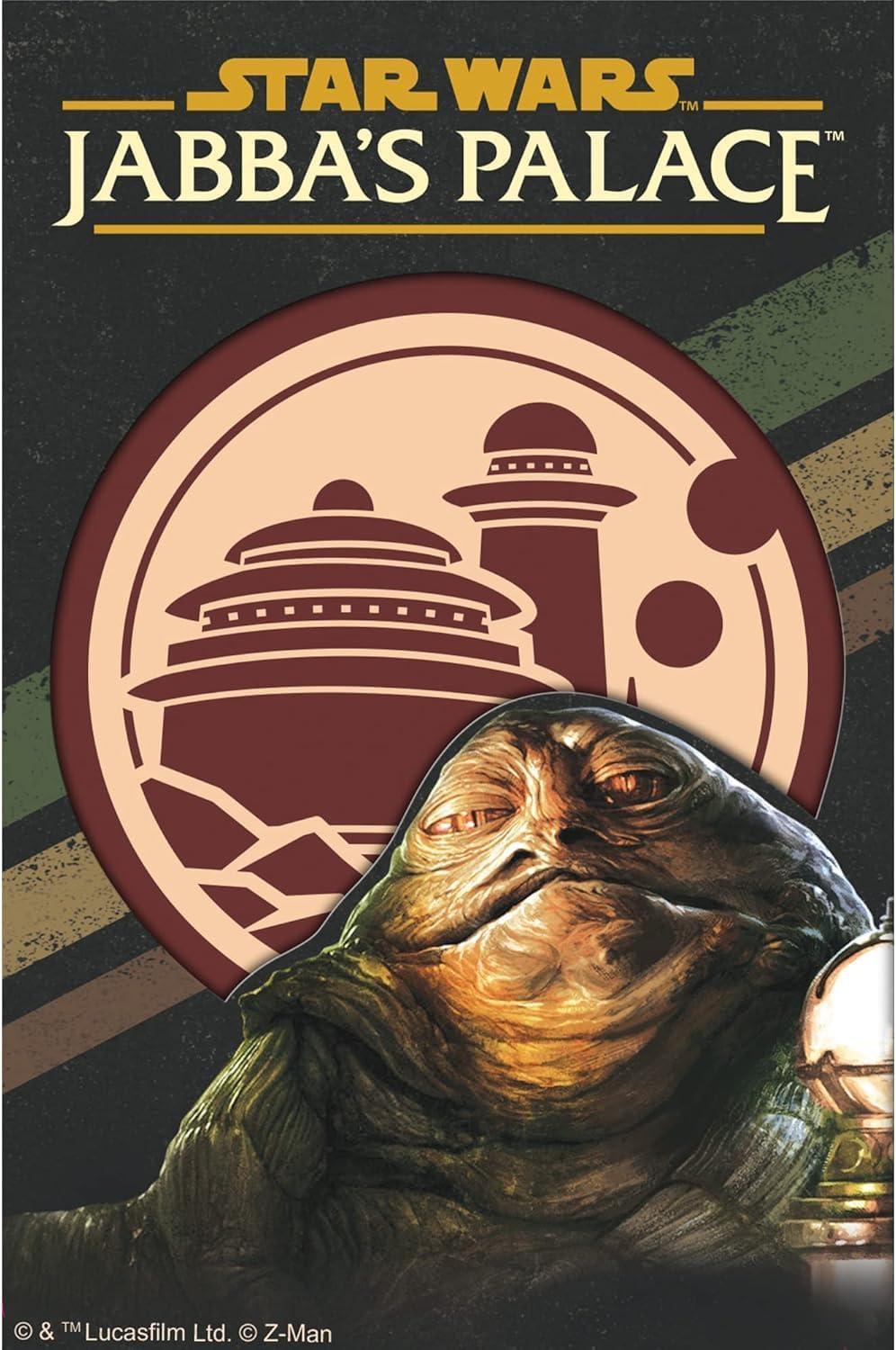 Asmodee Z-Man Games Atomic Mass Games Star Wars: Jabba's Palace - A Love Letter Game | Card Game | Ages 10+ | 2-6 Players | 20 Minutes Playing Time Multicolor ZLL03