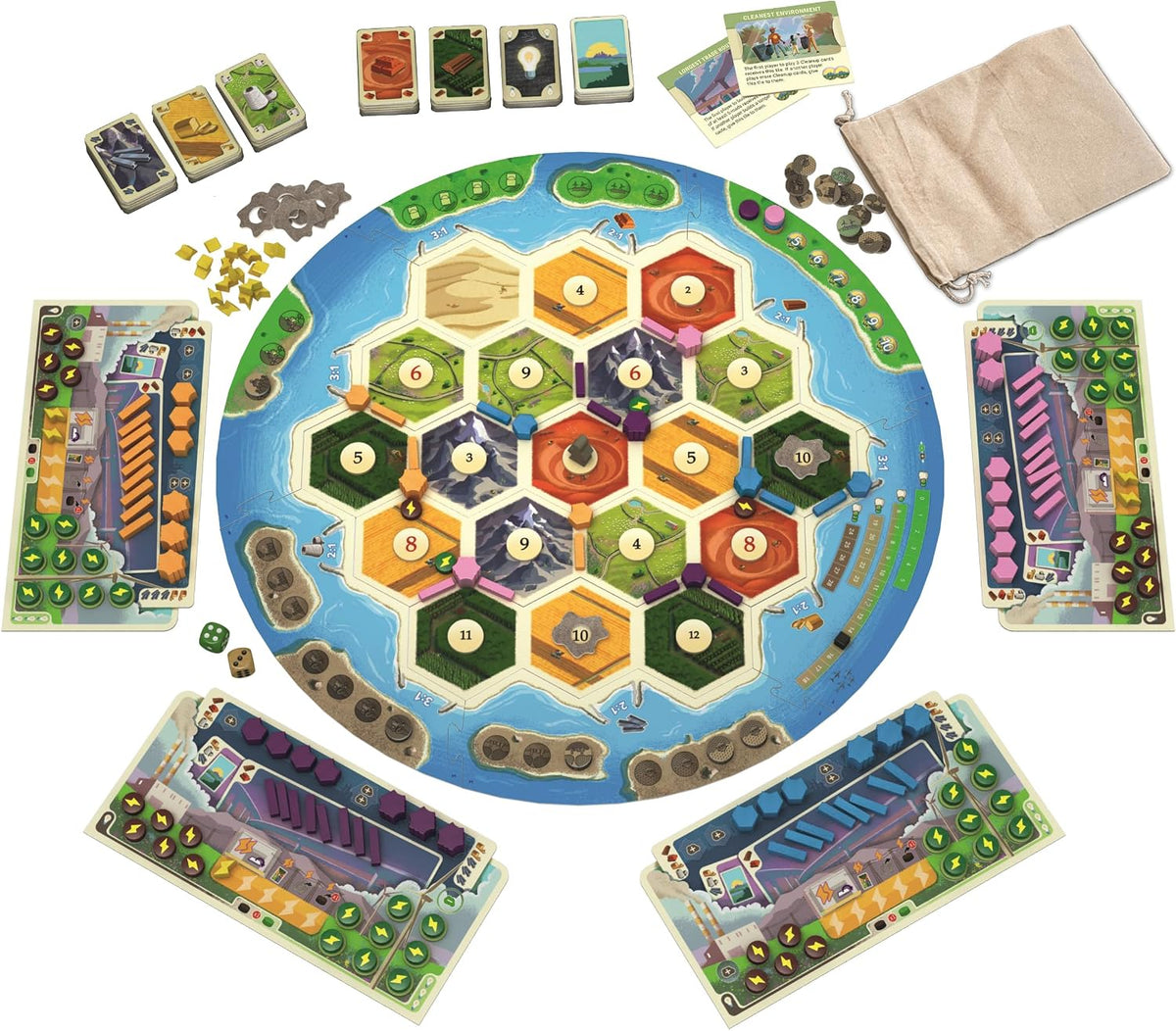 Catan | Catan New Energies | Family Board Game | Ages 12+ | 3-4 Players | 90 Minutes Playing Time