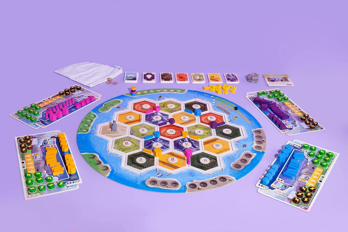Catan | Catan New Energies | Family Board Game | Ages 12+ | 3-4 Players | 90 Minutes Playing Time