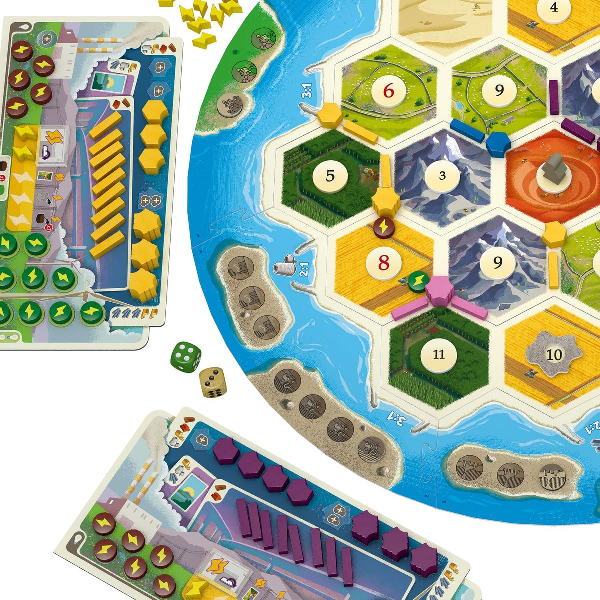 Catan | Catan New Energies | Family Board Game | Ages 12+ | 3-4 Players | 90 Minutes Playing Time
