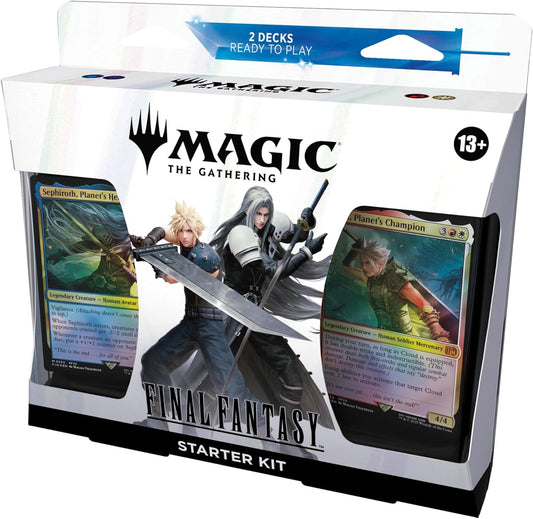 Magic: The Gathering - FINAL FANTASY Starter Kit - Learn Magic with 2 Ready-to-Play Decks 2-Player Card Game for Ages 13+