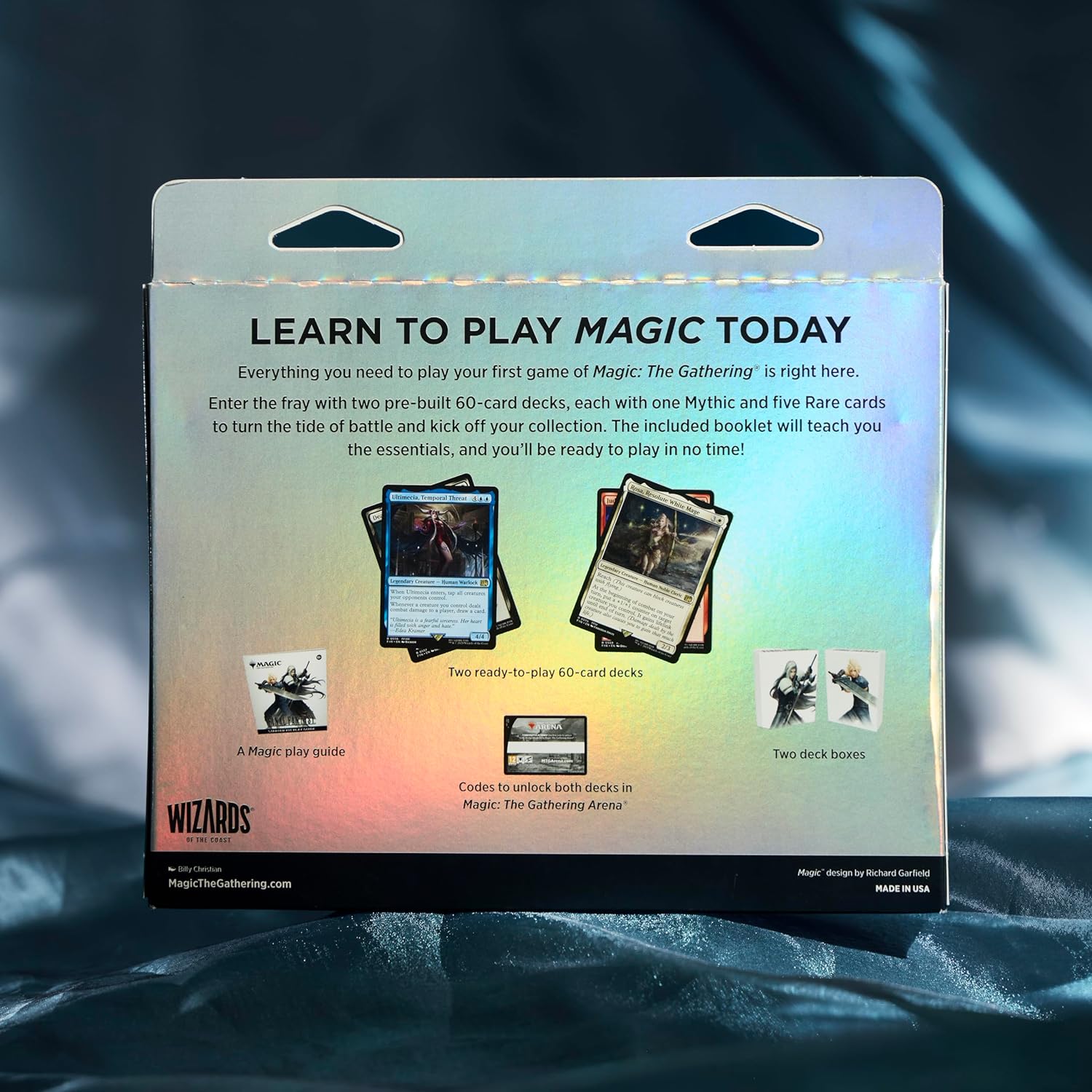 Magic: The Gathering - FINAL FANTASY Starter Kit - Learn Magic with 2 Ready-to-Play Decks 2-Player Card Game for Ages 13+