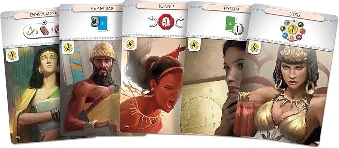 Repos Production, 7 Wonders 2. Edition: Anführer-Erweiterung, Brettspiel, ab 10 Jahren, 3 bis 7 Spieler, Spieldauer 30 Minuten