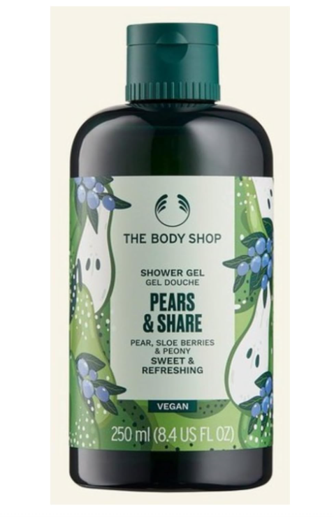The Body Shop Pears & Share Vegan Shower Gel 250ml