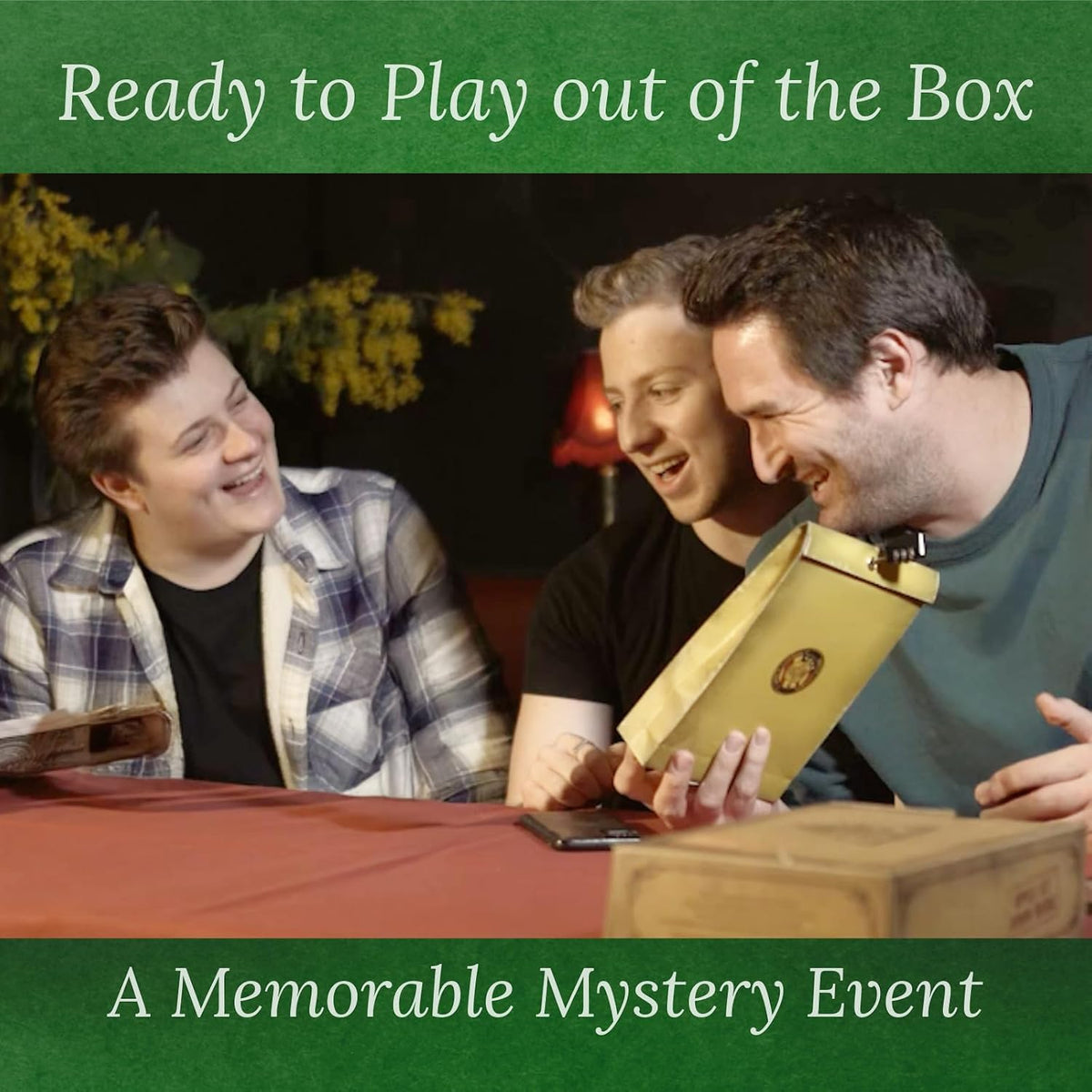 The Vanishing Gambler – Escape Room Game Mystery | Real Casino Props & Padlocks | 18+ Puzzles | Hidden Websites | Resettable | 1–5 Players | Ages 14+ | All Skill Levels | By Henry Lewis