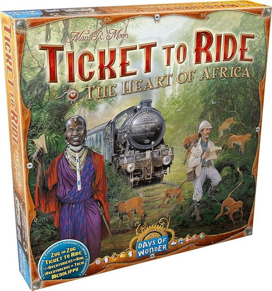 Ticket To Ride Map Collection: Volume 3 - The Heart of Africa