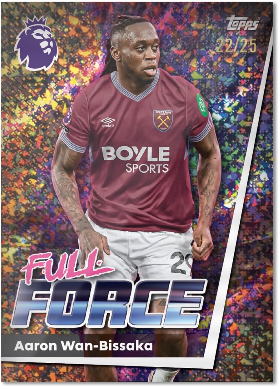 Topps Premier League 2026 - Debut Edition - Hall of Fame Super Tin #3. Contains 50 cards plus 3 Hall of Fame LE cards.