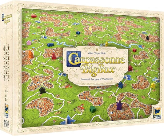 Z-Man Games Carcassonne Big Box 2022 | Board Game