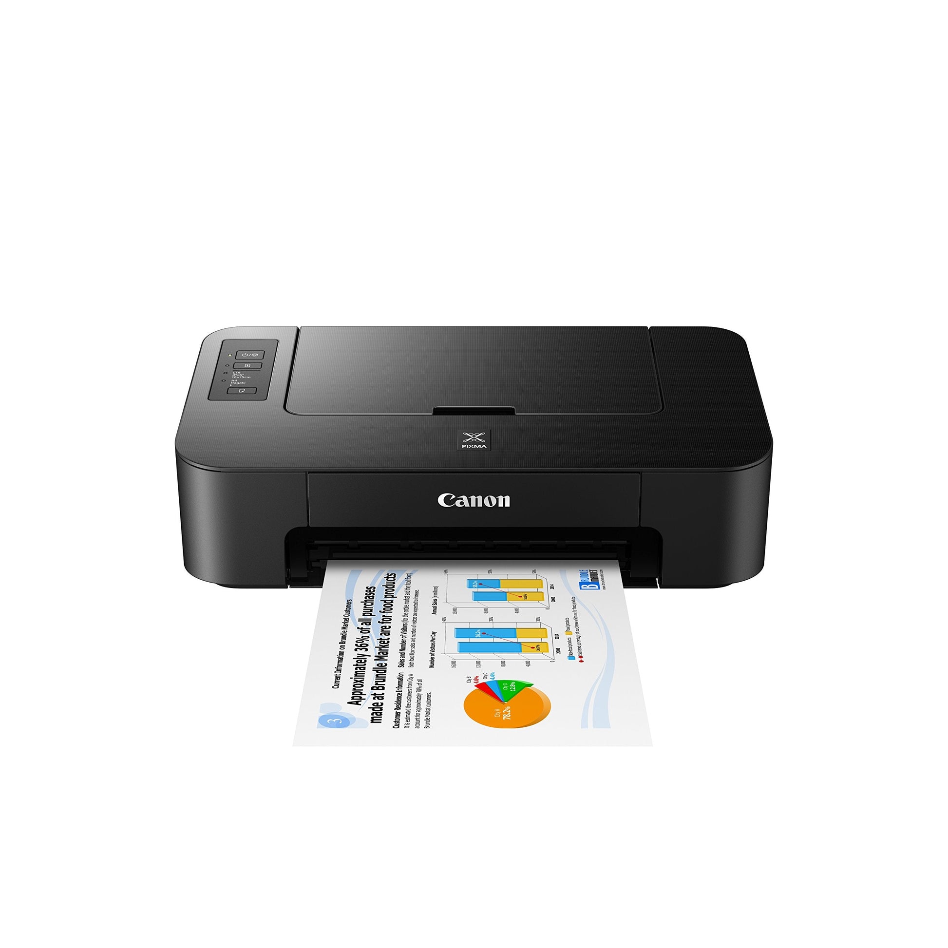 Canon PIXMA TS205 Inkjet Printer Colour Printer with USB Connectivity