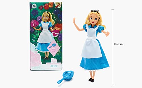 Disney Alice in Wonderland Classic Doll for Kids, 30cm