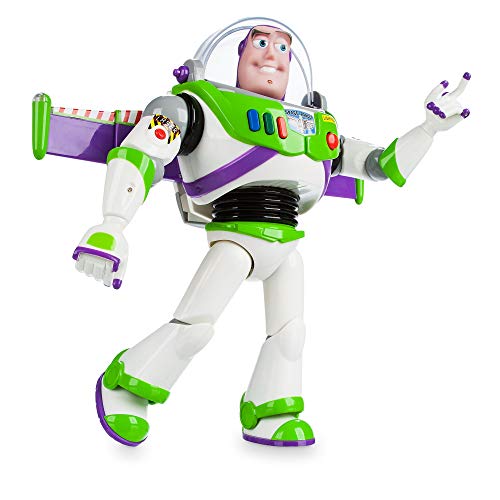 Disney Official Toy Story Buzz Lightyear Deluxe Talking Figure Toy