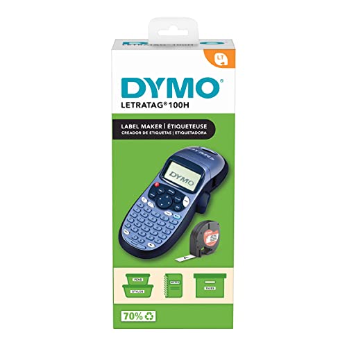 Dymo LetraTag LT-100H Plus Label Maker Printer ABC Keyboard, Home & Office
