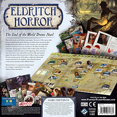 Fantasy Flight Games EH01 Eldritch Horror Board Game - P