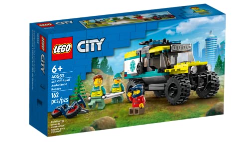 LEGO 40582 City 4x4 Off-Road Ambulance Rescue Limited Edition 2023 Set 6+ 162 Pieces